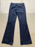 Donkerblauwe jeans met brede pijpen '7 For All Mankind', 27, MET, Blauw, Ophalen of Verzenden, W27 (confectie 34) of kleiner