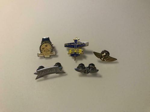 Breitling pins in perfecte staat!, Collections, Broches, Pins & Badges, Comme neuf, Insigne ou Pin's, Enlèvement