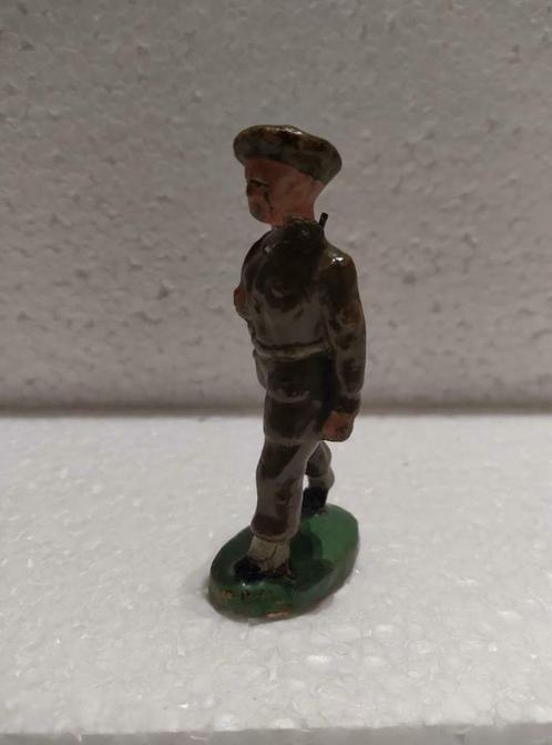 Papier Mache Vintage - Solido Belge - Soldat Belge (B), Collections, Jouets miniatures, Utilisé, Enlèvement ou Envoi