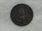 2 pfennig - Wilhelm II type 2 - grand aigle , 1907(147), Enlèvement ou Envoi, Monnaie en vrac, Allemagne