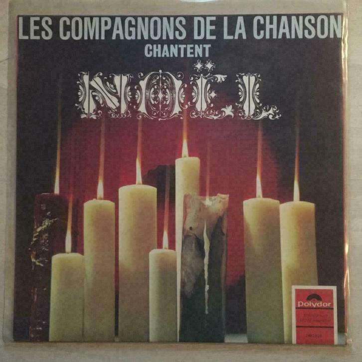 LP Les Compagnons De La Chanson - Chantent Noël (POLYDOR), CD & DVD, Vinyles | Pop, Utilisé, 1960 à 1980, 12 pouces, Envoi