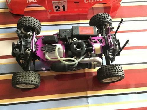 Cen racing citroen xsara rallye 4 WD, Hobby en Vrije tijd, Modelbouw | Radiografisch | Auto's, Zo goed als nieuw, Auto onroad