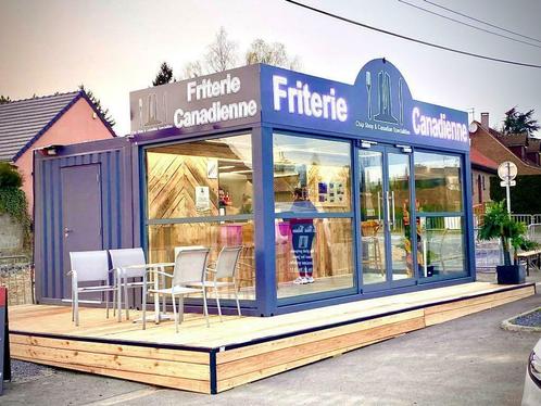 Containers burger friterie pizza snack, Zakelijke goederen, Horeca | Food, Snacks, Ophalen of Verzenden