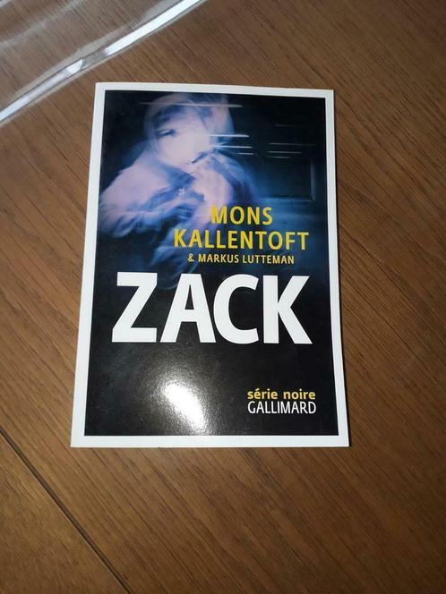 Zak de Mons Kallentoft, Livres, Thrillers, Comme neuf, Enlèvement