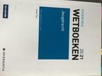 Essentiële Wetboeken 2021, Verzenden, Zo goed als nieuw, Overige niveaus, Intersentia