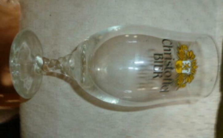 #H bier glas CHRISTOFFEL BIER De Proefbrouwerij - Lochristi, Verzamelen, Glas en Drinkglazen, Nieuw, Bierglas, Ophalen of Verzenden