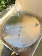 Horloge en verre et alu, Ophalen, Nieuw, Analoog, Wandklok
