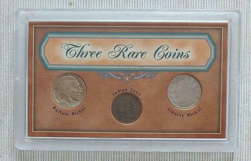 USA - Three Rare Coins Collection - United States Mint, Timbres & Monnaies, Monnaies | Amérique, Série, Amérique du Nord, Envoi
