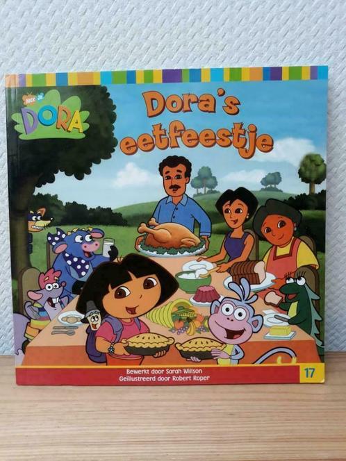 Boekje 'Dora's eetfeestje' - Enkel afhalen, Enfants & Bébés, Jouets | Éducatifs & Créatifs, Utilisé, Langue et Lecture, Enlèvement