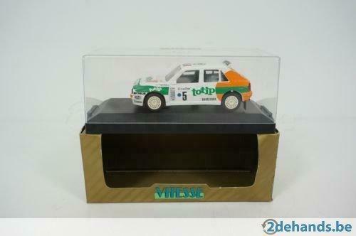 1:43 oude Vitesse L016 Lancia Super Delta rally #5 totip, Hobby en Vrije tijd, Modelbouw | Auto's en Voertuigen, Gebruikt, Auto