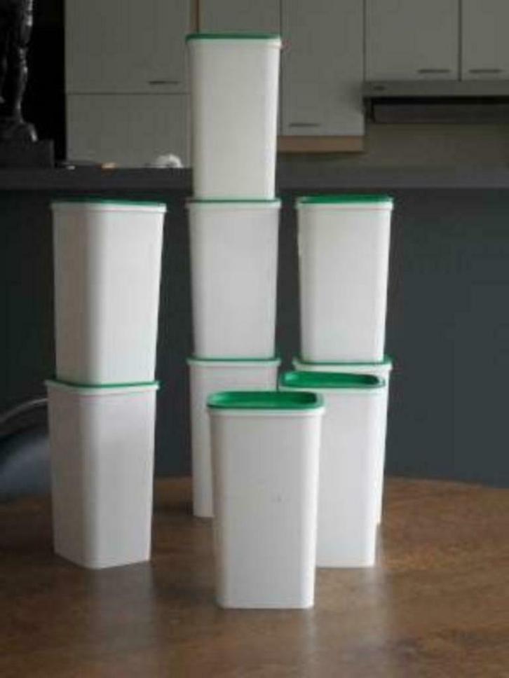 Bewaardozen voor voedingsmiddelen met duimdruk, Maison & Meubles, Cuisine| Tupperware, Utilisé, Enlèvement