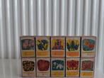 Vintage houten luciferdoosjes bloemen, Verzamelen, Ophalen, Luciferdoosjes of -merken