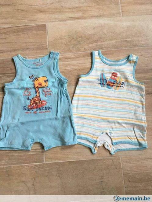 Lot de deux combishorts taille 18 mois, Enfants & Bébés, Vêtements de bébé | Taille 86, Utilisé, Garçon, Ensemble