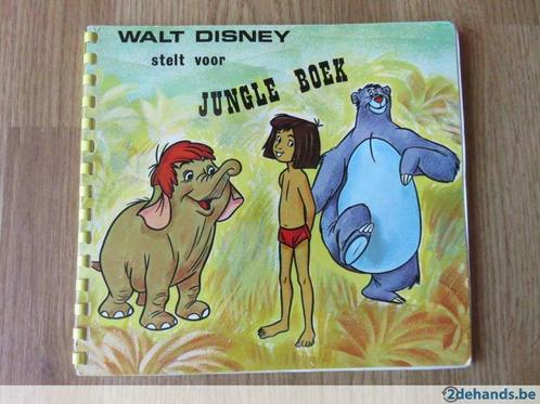 Walt Disney stelt voor jungle boek 1967 47blz met plekbeeld, Livres, Livres pour enfants | 4 ans et plus, Utilisé, 4 ans