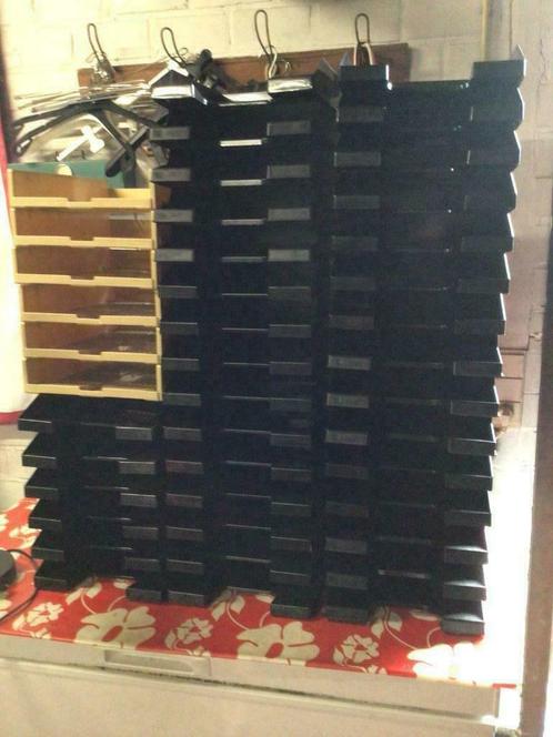 Boîtes en papier empilables Helit noir 36 pièces beige 6, Maison & Meubles, Bureaux, Bureau, Enlèvement ou Envoi