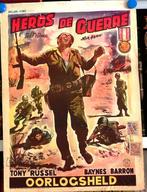 Filmposter Heros de guerre / Oorlogsheld - Burt Topper, Ophalen of Verzenden, A1 t/m A3, Film en Tv, Rechthoekig Staand