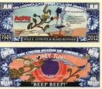 USA 1 million $ bankbiljet Wile E Coyote & Road Runner - UNC, Los biljet, Verzenden, Noord-Amerika
