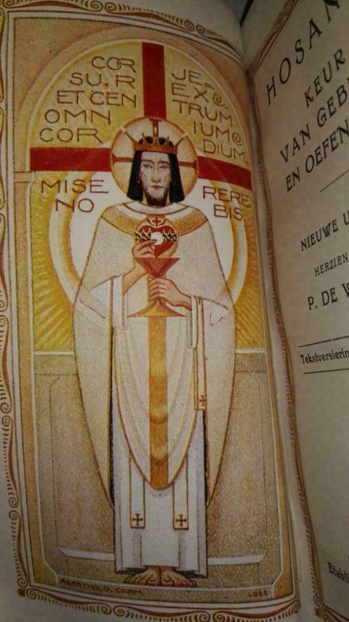 1922 Gebedenboekje De Wolf - ongebruikt/als nieuw - devotie, Antiquités & Art, Antiquités | Livres & Manuscrits, Enlèvement ou Envoi