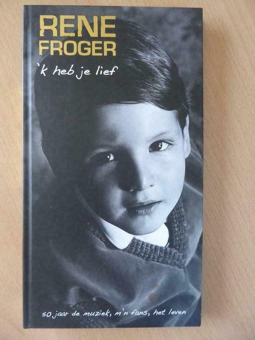 RENE FROGER : 'K HEB JE LIEF-50 JAAR MUZIEK(2 CD'S+2 DVD'S), Cd's en Dvd's, Cd's | Pop, 1980 tot 2000, Boxset, Ophalen of Verzenden