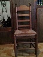 Stoelen, Huis en Inrichting, Stoelen, Ophalen, Bruin, Eiken, Zo goed als nieuw