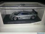 1:43 IXO McLaren F1 GTR Race Version silver grey, Hobby en Vrije tijd, Modelbouw | Auto's en Voertuigen, Ophalen of Verzenden