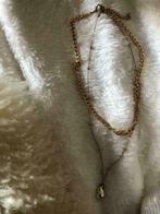 goudgekleurde kettingen dames, Bijoux, Sacs & Beauté, Colliers, Avec pendentif, Synthétique, Enlèvement ou Envoi, Neuf