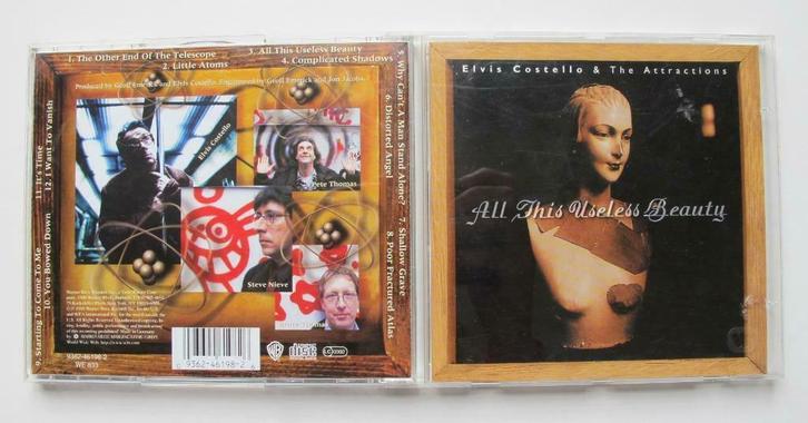 Elvis Costello & The Attractions - All this useless beauty. , Cd's en Dvd's, Cd's | Rock, Poprock, Ophalen of Verzenden