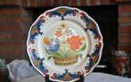 assiette fleur coloré orchies moulin des loups, Antiquités & Art, Antiquités | Céramique & Poterie