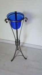 Glazen kelk op staander, Huis en Inrichting, Ophalen, Zo goed als nieuw, Kaars