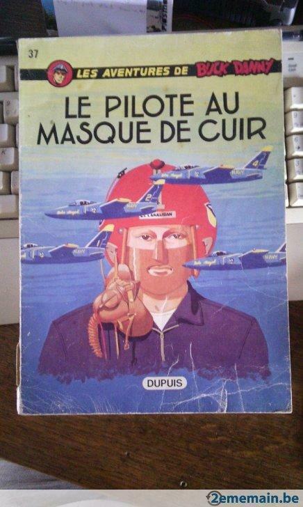 BD EO Buck Danny - le pilote au masque de cuir, Boeken, Stripverhalen, Gelezen, Ophalen of Verzenden