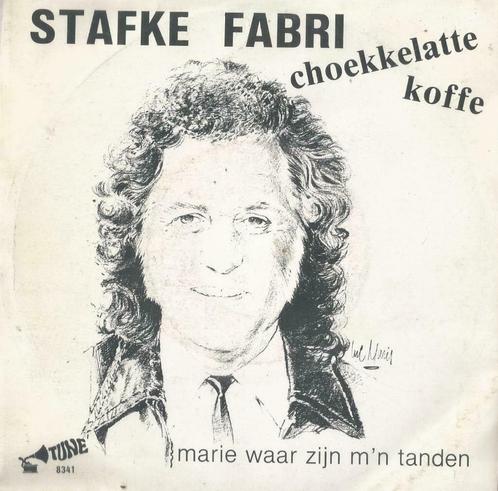 Stafke Fabri – Choekkelatte koffie / Marie waar zijn m’n tan, CD & DVD, Vinyles Singles, Single, En néerlandais, 7 pouces, Enlèvement ou Envoi