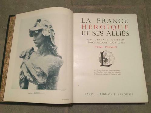 La France héroïque et ses alliés ( 2 volumes), Livres, Histoire nationale, Comme neuf, 20e siècle ou après, Enlèvement