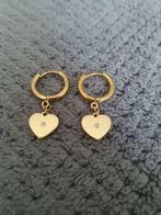 Nieuwe oorbellen in edelstaal, Handtassen en Accessoires, Oorbellen, Met kristal, Hangers, Nieuw, Ophalen of Verzenden