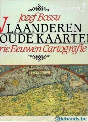 Vlaanderen in oude kaarten, drie eeuwen Cartografie, Livres, Atlas & Cartes géographiques, Utilisé, Enlèvement ou Envoi