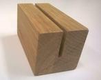 menuhouder massief eiken 110 x 60 x 60 mm onbehandeld en nog, Ophalen of Verzenden