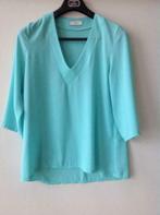 Wijde blouse turkoois, Ophalen of Verzenden, Gedragen, Maat 38/40 (M), Overige kleuren
