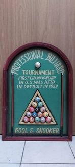 Groot houten pubbord Professional Billiard Tournament