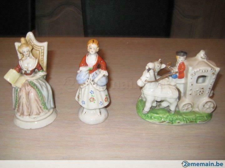 Ensemble d'anciennes statuettes, Antiek en Kunst, Kunst | Beelden en Houtsnijwerken