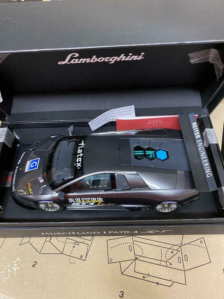 Lamborghini Murcielago SV-R Reiter 1/18 MR, Hobby & Loisirs créatifs, Voitures miniatures | 1:18, Neuf, Autres marques, Enlèvement