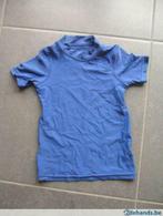 Donkerblauwe zwem t-shirt - maat 98-104, Jongen, Gebruikt, Sport- of Zwemkleding, Ophalen