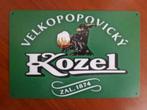 Tsjechische emaille, Ophalen of Verzenden, Gebruikt, Reclamebord
