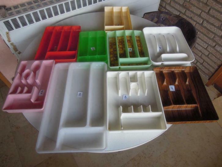 keuken bestekbak, Huis en Inrichting, Keuken | Bestek, Gebruikt, Kunststof, Ophalen of Verzenden