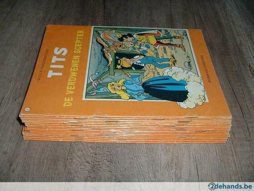 strips  van tits, Boeken, Stripverhalen, Gelezen, Meerdere stripboeken, Ophalen of Verzenden