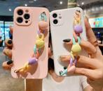 Ketting hoesje Case voor Iphone 11 Iphone 12 Heart shape, Ophalen of Verzenden, Nieuw, IPhone 12, Frontje of Cover