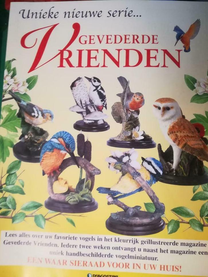Gevederde Vrienden - Vogelminiaturen, Verzamelen, Overige Verzamelen, Ophalen