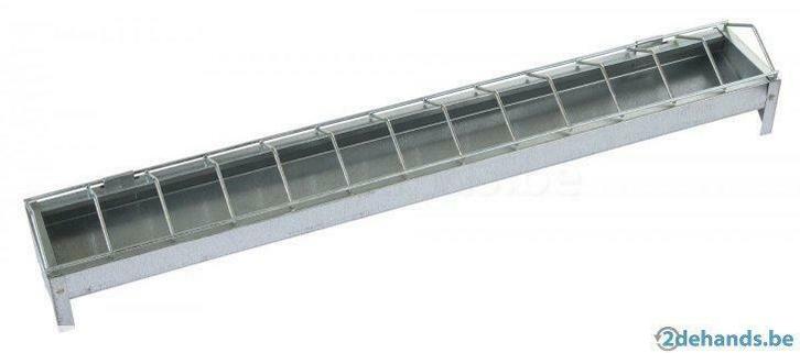 Kuikentrog kippentrog verzinkt - Agrodieren beste prijs, Dieren en Toebehoren, Pluimvee | Toebehoren, Nieuw, Ophalen of Verzenden