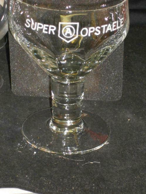 Bierglazen.Super Opstaele.Type Orval.Safir Aalst Karnaval., Verzamelen, Biermerken, Zo goed als nieuw, Glas of Glazen, Stella Artois