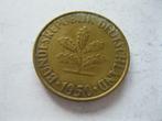 10 Pfennig Bundesrepublik Deutschland 1950 G, Enlèvement ou Envoi, Monnaie en vrac, Allemagne
