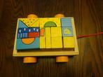 blokkenkar, Kinderen en Baby's, Ophalen, Zo goed als nieuw, Duw- of Trekspeelgoed