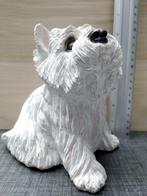 West Highland White Terrier/  Westie Zittend Beeldje, Ophalen of Verzenden, Zo goed als nieuw, Hond of Kat, Beeldje of Figuurtje